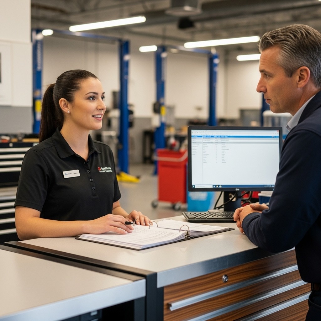 Atech Transmission - Service counter